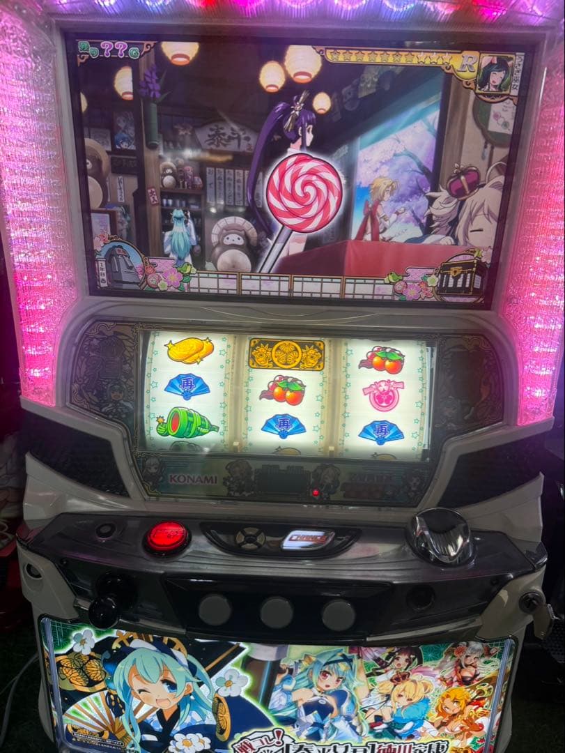 スロット　戦コレ！　徳川家康　実機