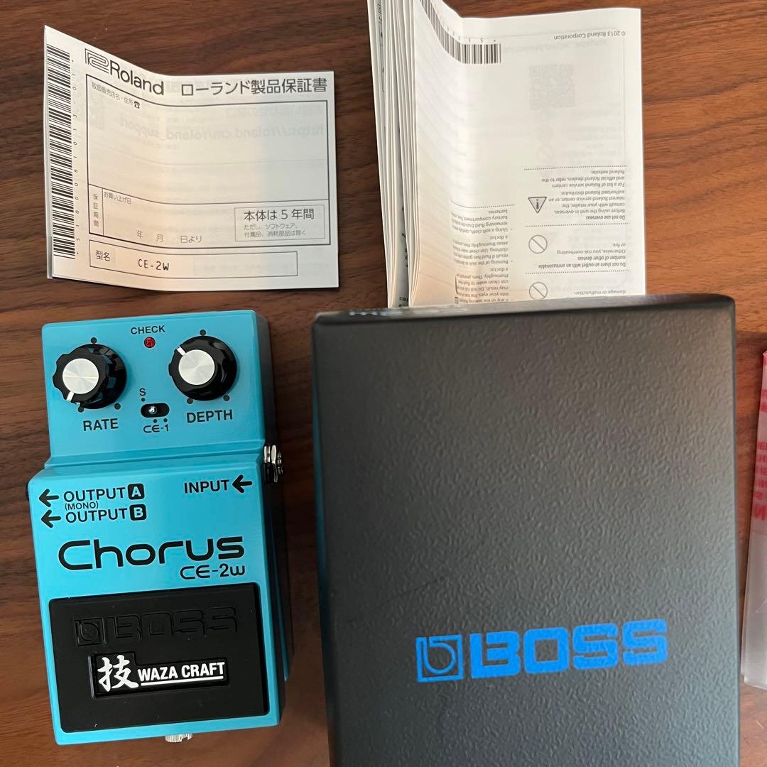 ギター BOSS Chorus CE-2W WAZA CRAFT