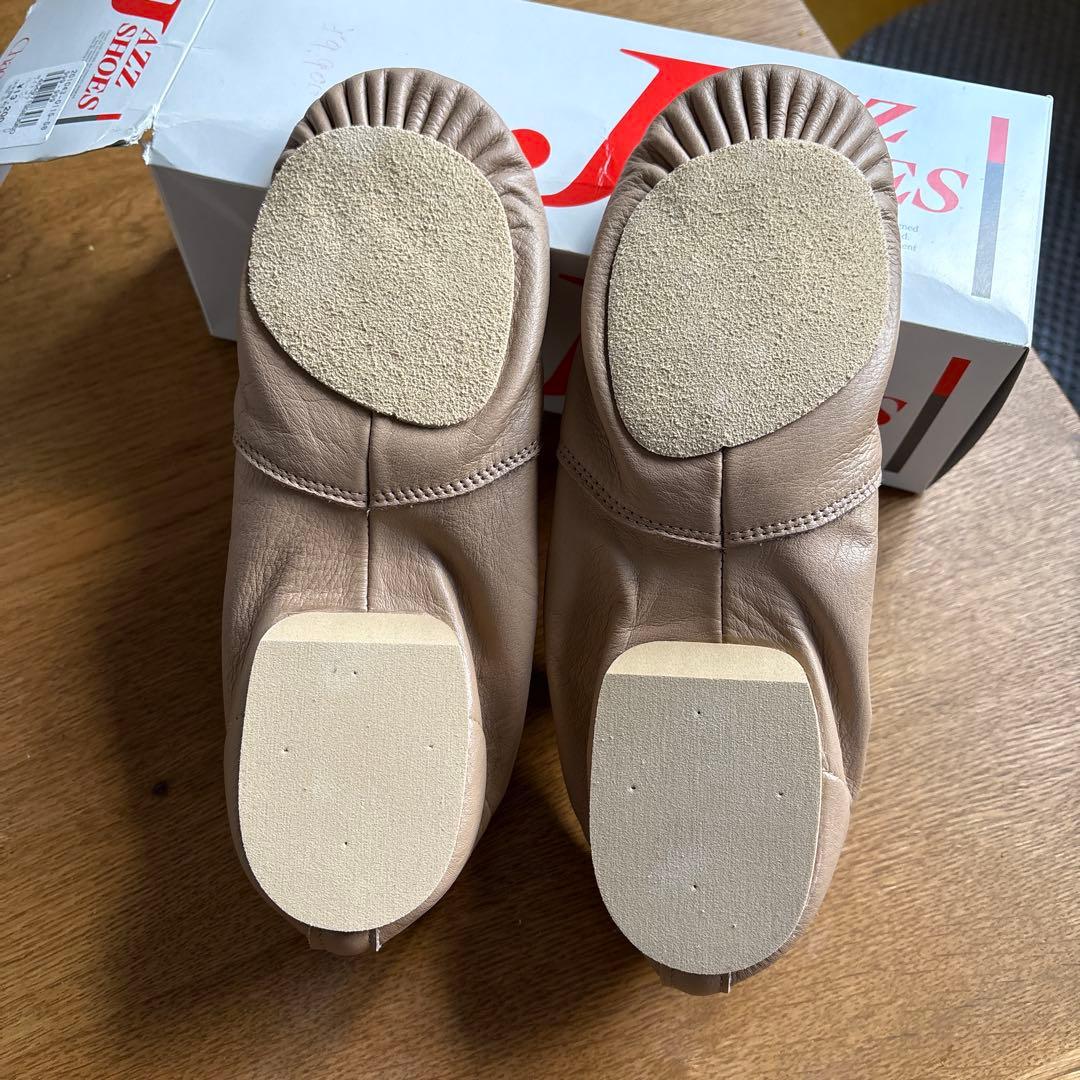 Chacott ジャズシューズ 25.5cm ベージュ