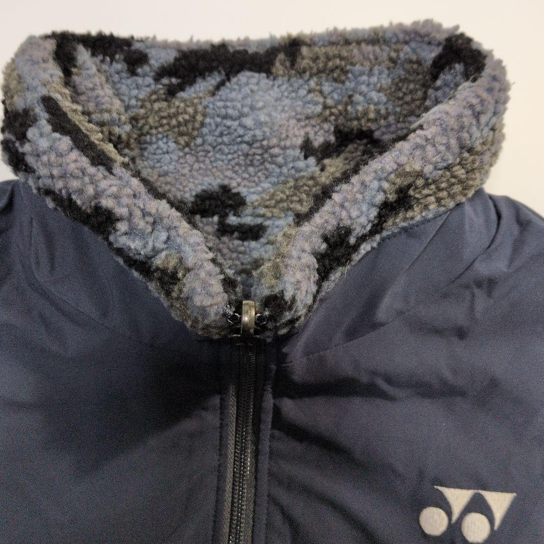美品‼️2way‼️YONEX ボアリバーシブルジャケット ブラック×ネイビー