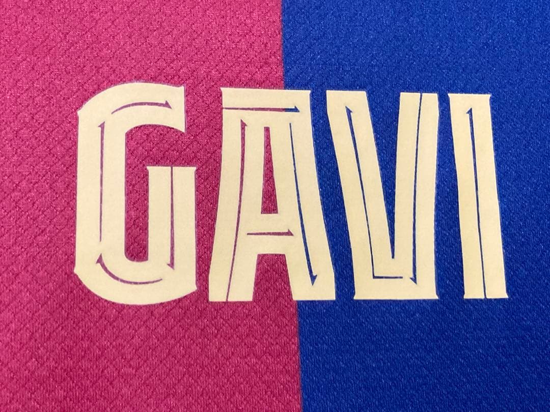 【正規品】ガビ　バルセロナ　24/25 ホームレプリカ