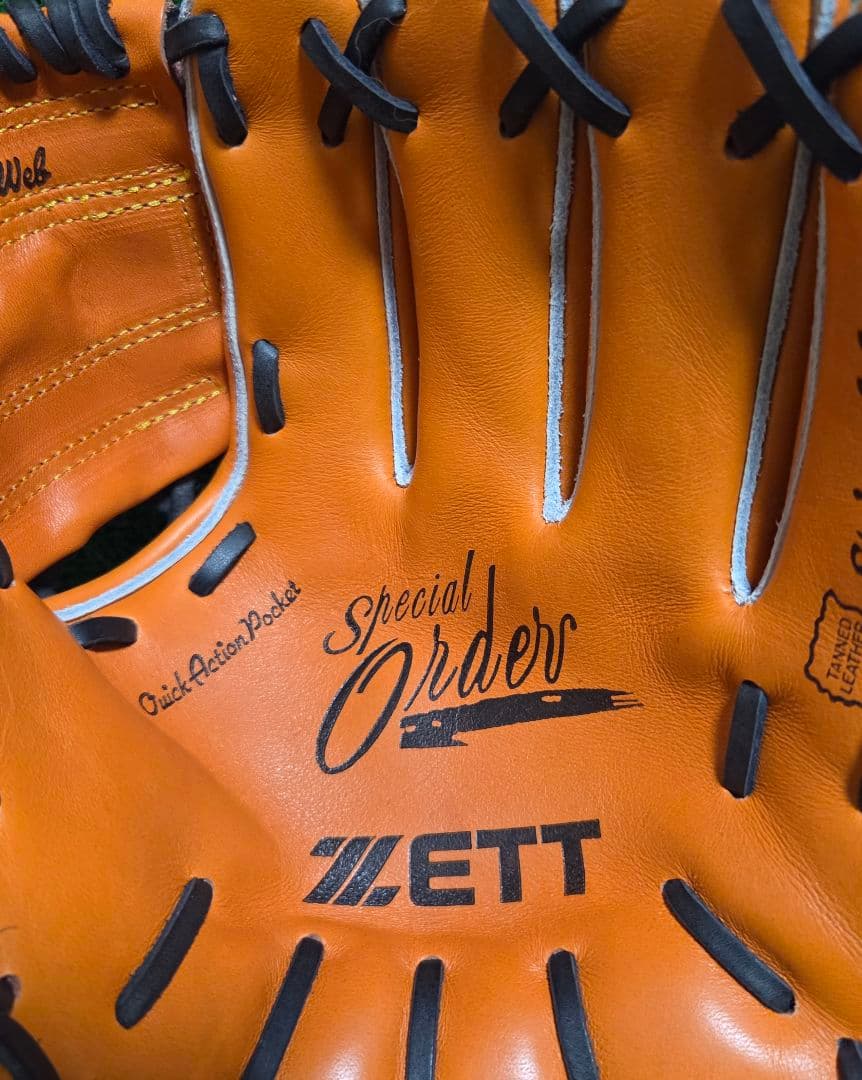ZETT 硬式オーダーグローブ 久保田スラッガータイプ読売ジャイアンツ篠塚モデル