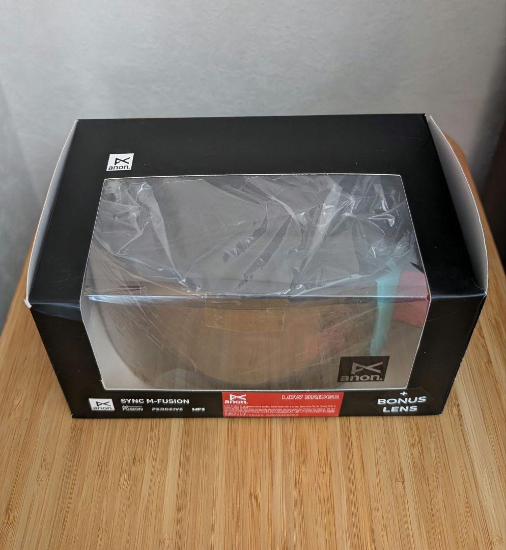 ③anon.Sync Low Bridge Fit Goggles+B.Lens
