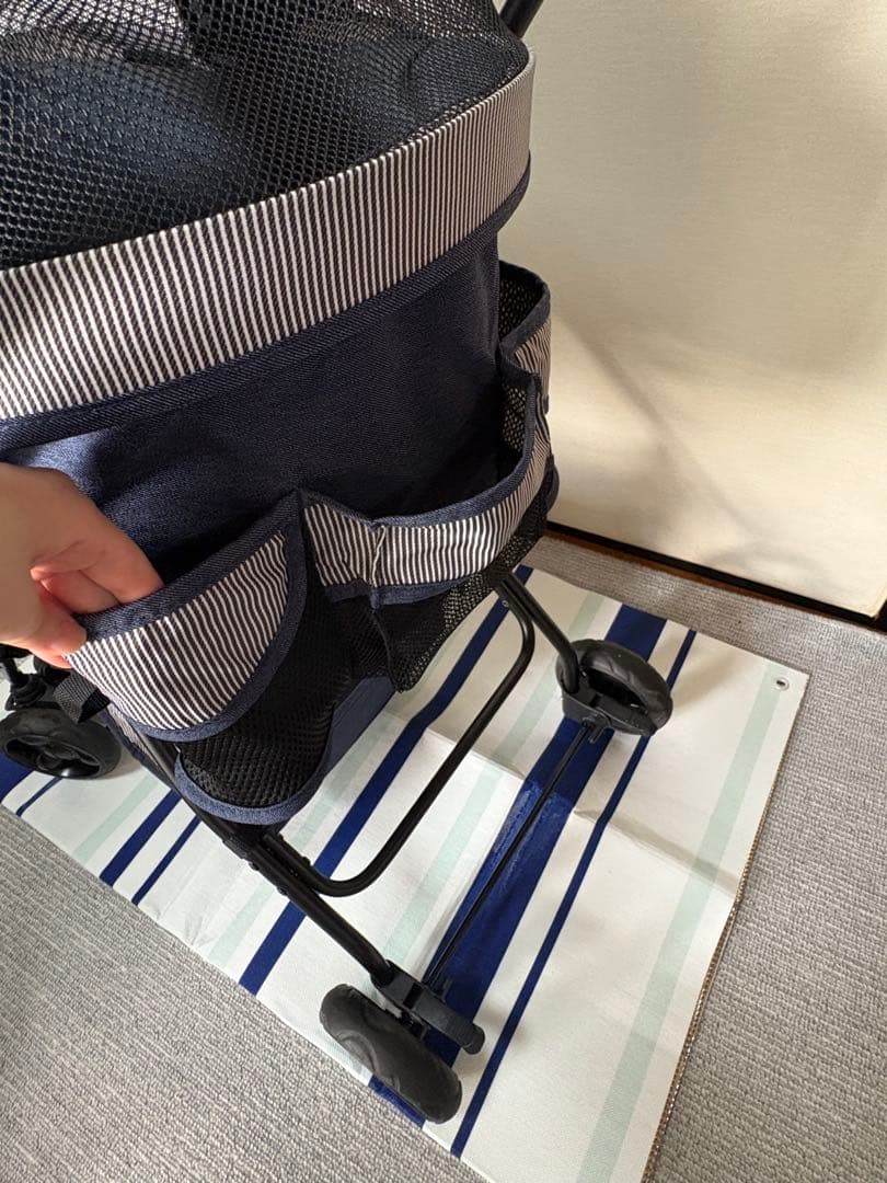 ⭐︎美品　 ペットカート メッシュカバー付き