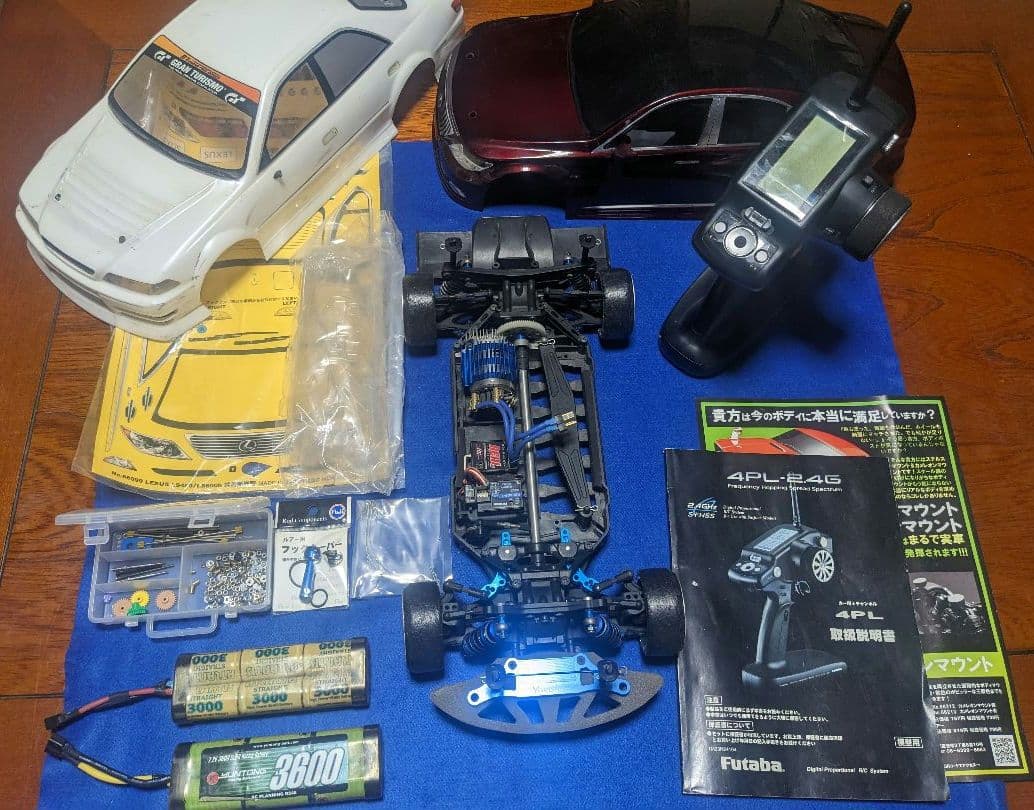 ヨコモ ドリパケ シャーシ フタバ4PL-2.4G 他 ★ジャンクフルセット