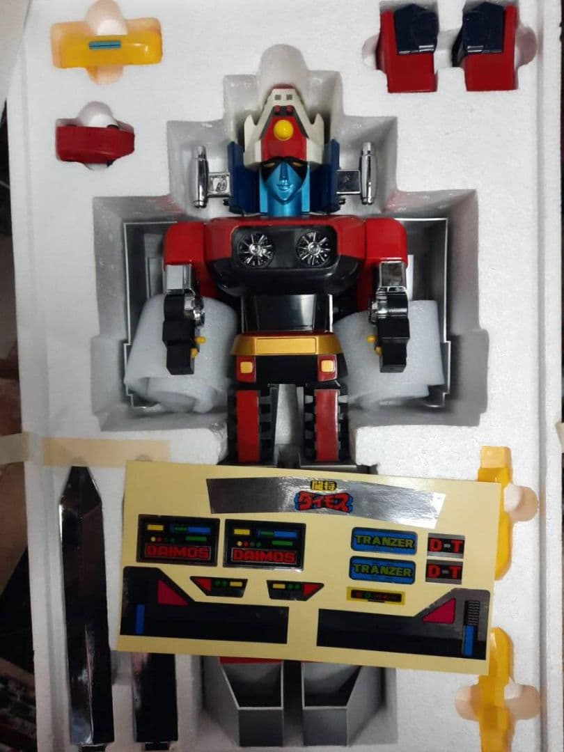 希少THAIタイ製 闘将ダイモス GT-01 檢超合金 昭和 超合金魂