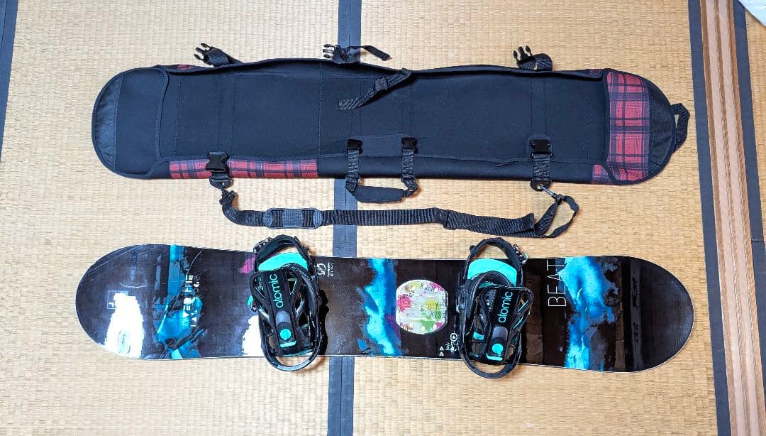 【値下げ！最安】スノーボードセット（ブーツ・ボード・ ウェア・ケース付き）