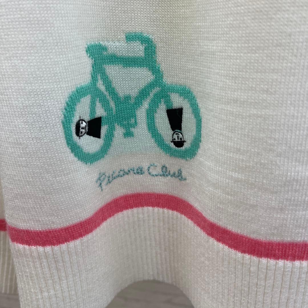 Picone Club 自転車刺繍 ハイネックセーター サイズM