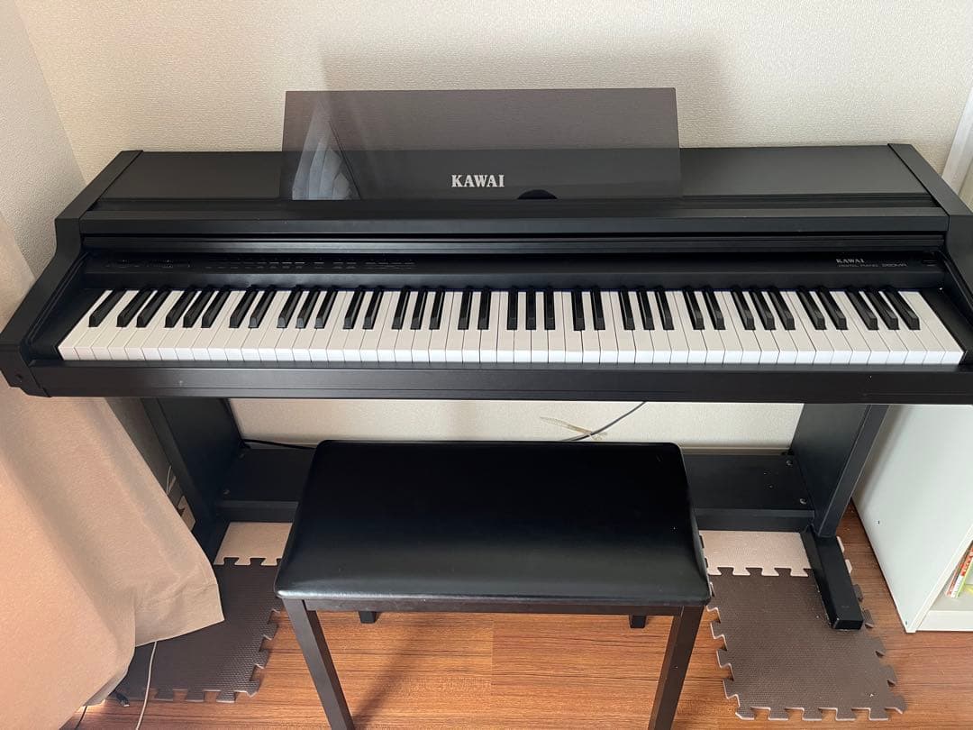 【取りに来てくれる方限定】KAWAI デジタルピアノ 280MR 黒 椅子付き