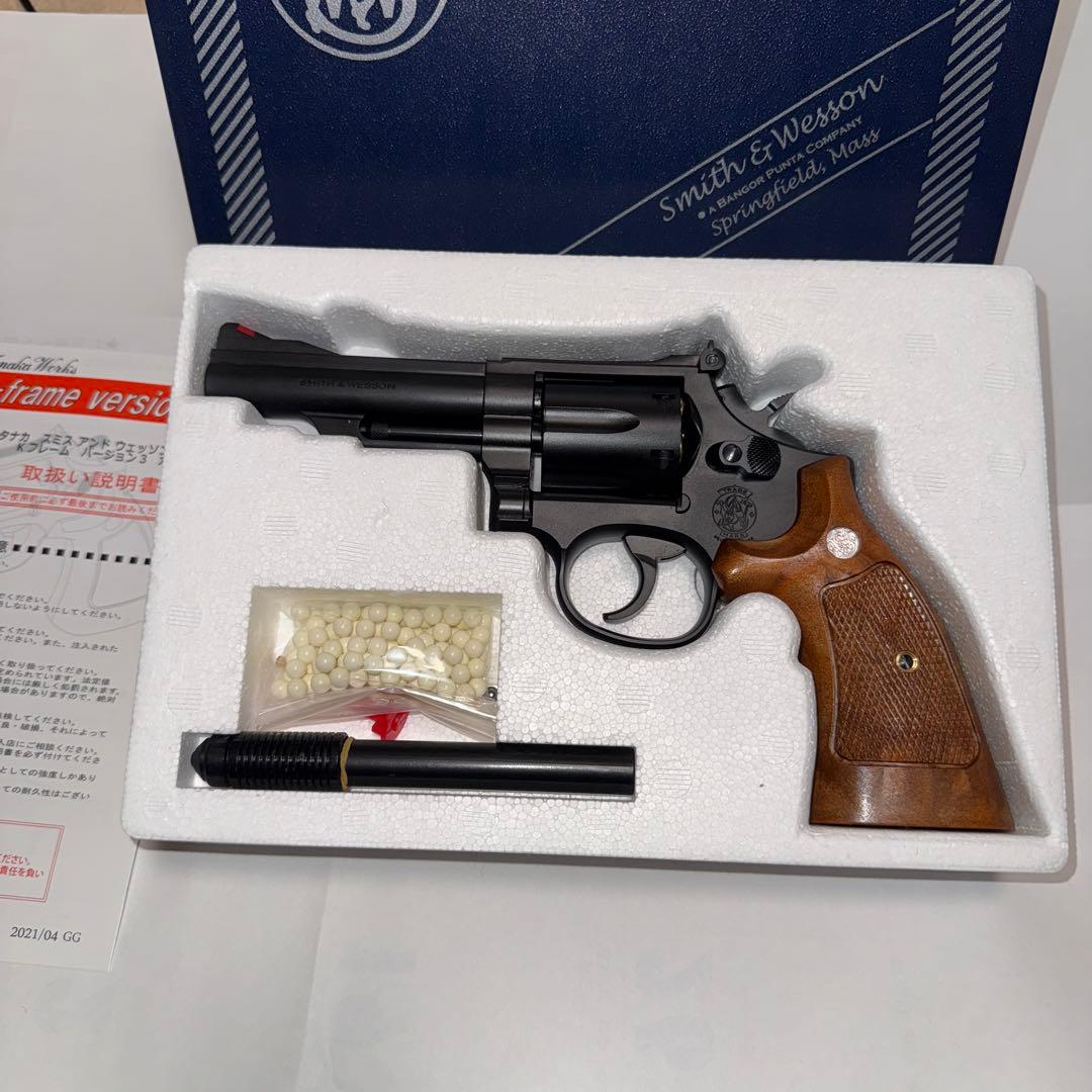 タナカS&W M19 4インチ コンバットマグナム Ver3 ガスリボルバー