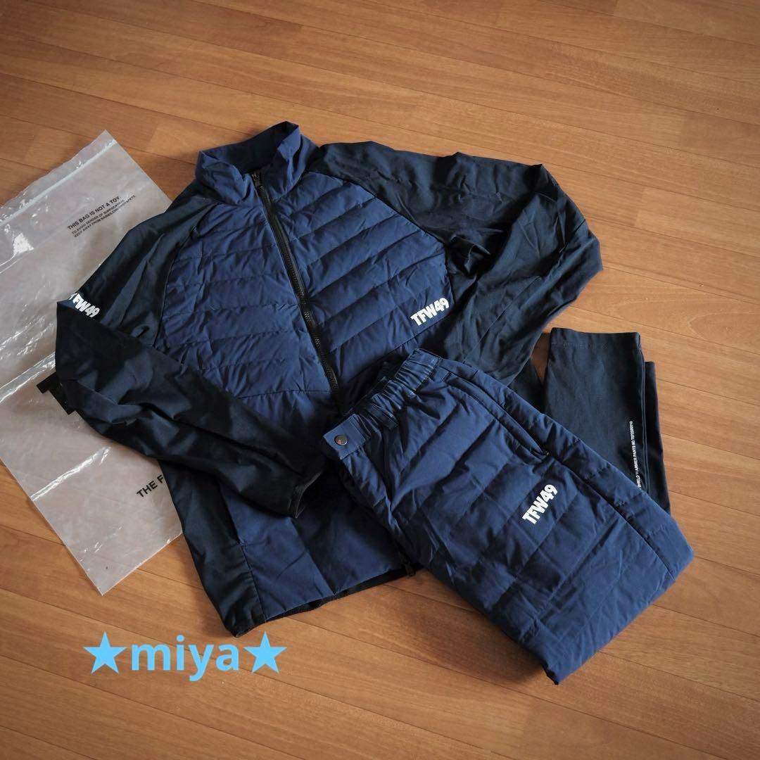 【定価9.5万】TFW49 / SHIELD WARMER ダウン セットアップ