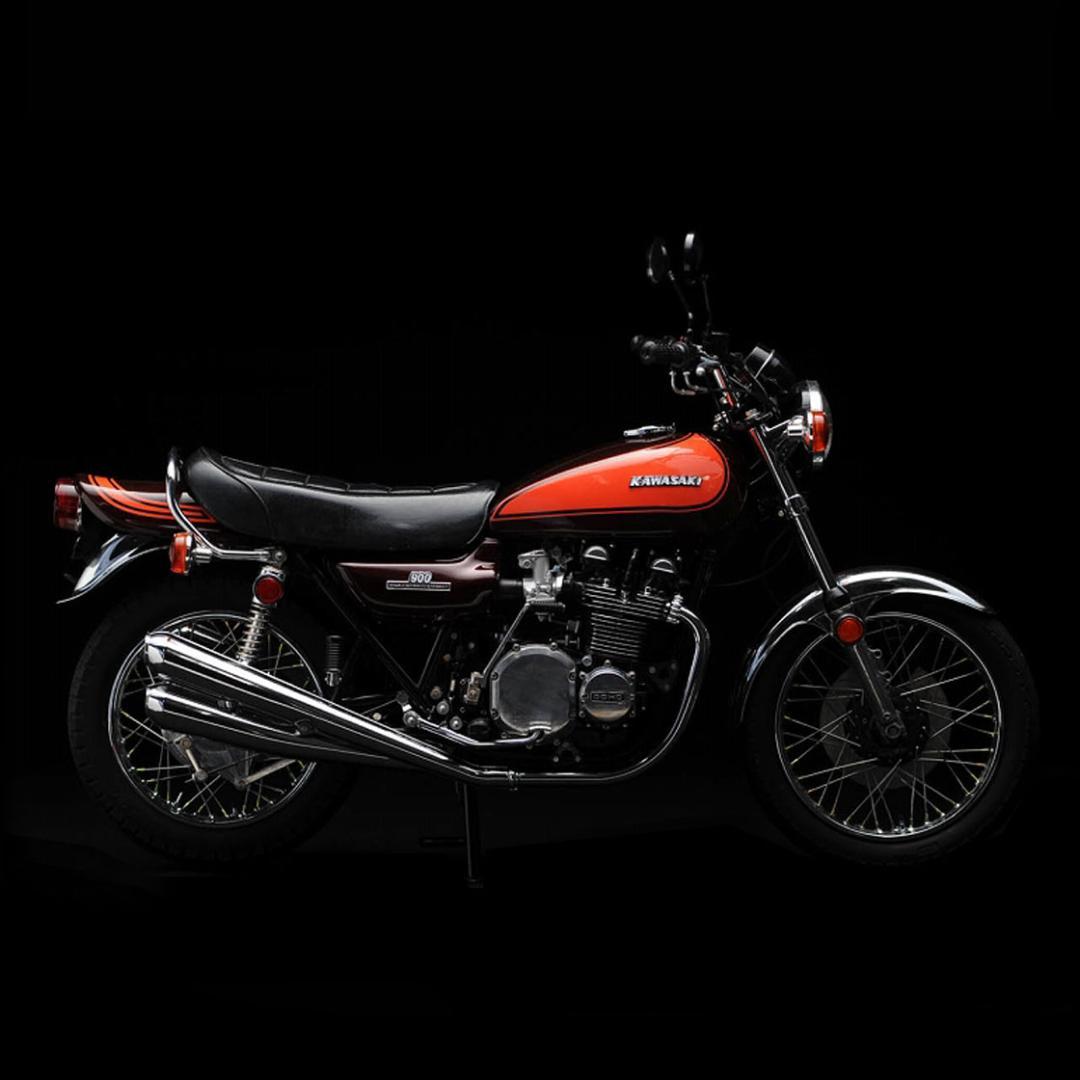 【新品未開封／絶版】Kawasaki Z2 ミュージアムモデル 火の玉 マルサン