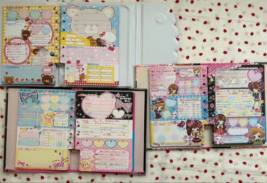 メモ帳 プロフィール帳 まとめ売り Cセット