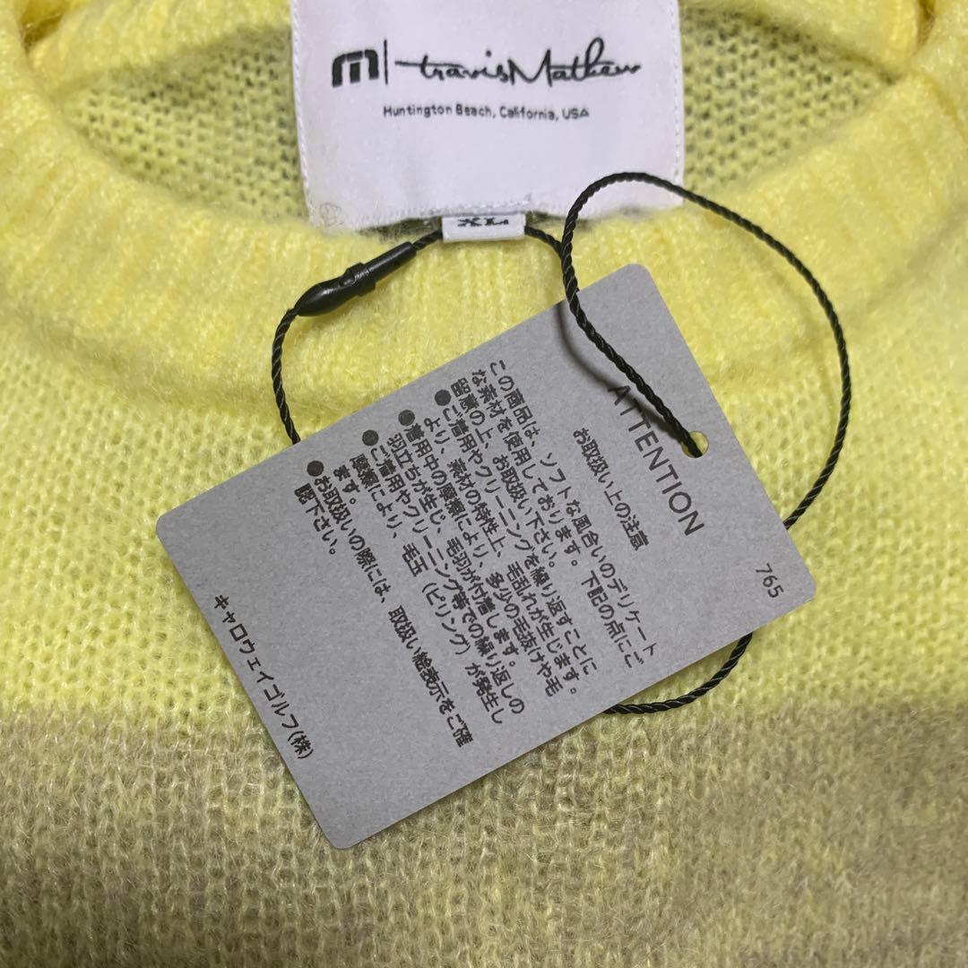 【未使用美品】travis mathew ニット セーター モヘヤ混 XL