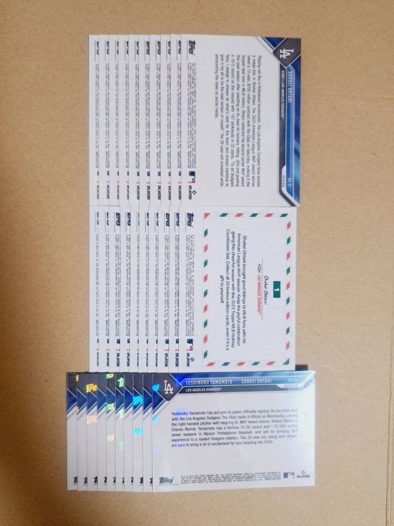 大谷翔平,topps,30枚