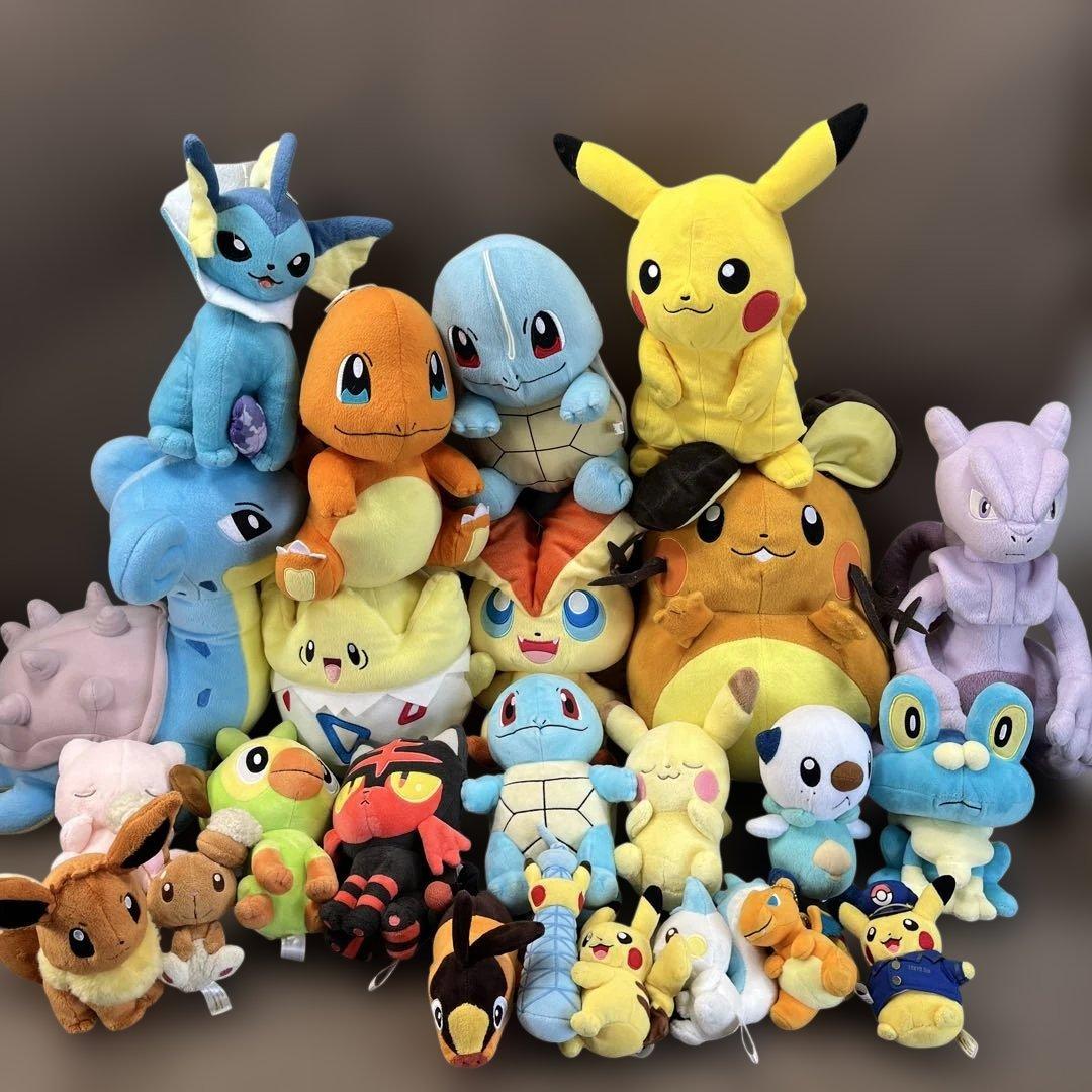 ポケモン　Pokemon　ぬいぐるみ　マスコット　まとめ売り