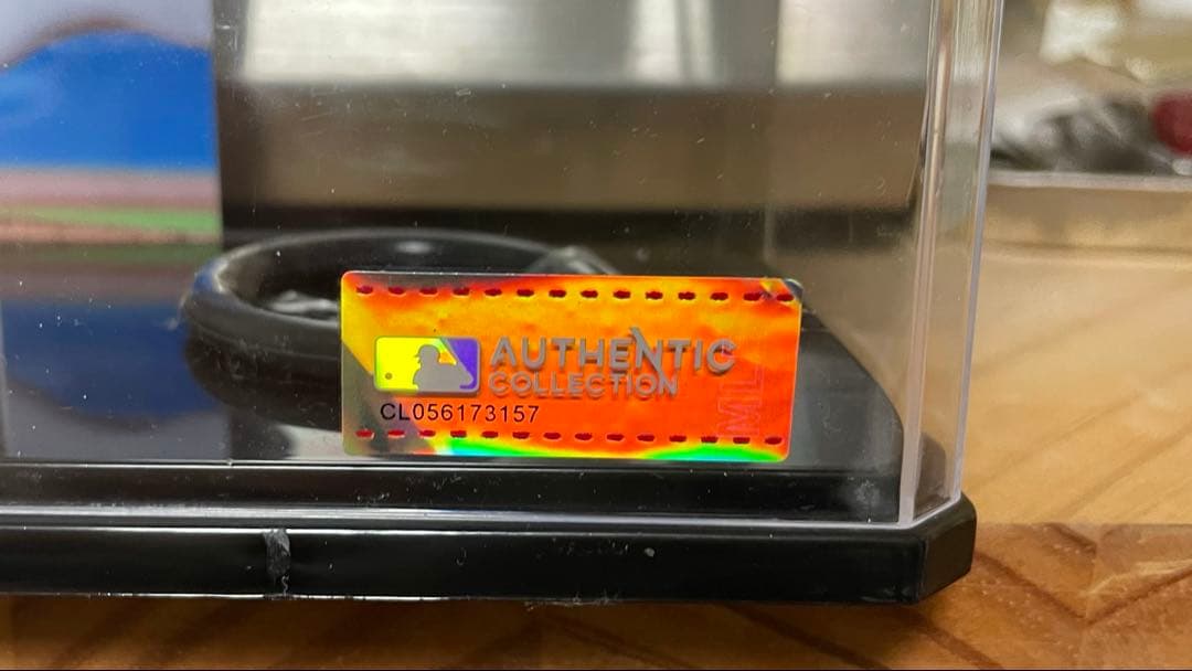 大谷翔平、山本由伸、佐々木朗希　トリプル直筆サインボール　ケース入り