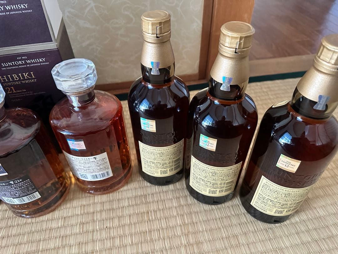 山崎 12年 18年 響 21年 白州 12年 ウイスキーセット