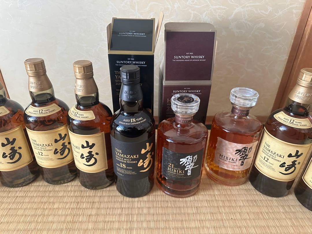 山崎 12年 18年 響 21年 白州 12年 ウイスキーセット