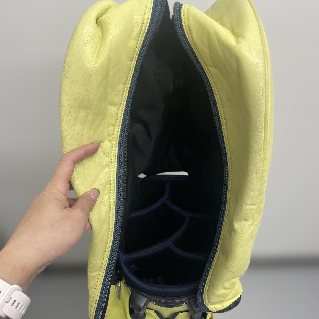 週末値下げ‼️ PEARLY GATES ゴルフバッグ 89 イエロー