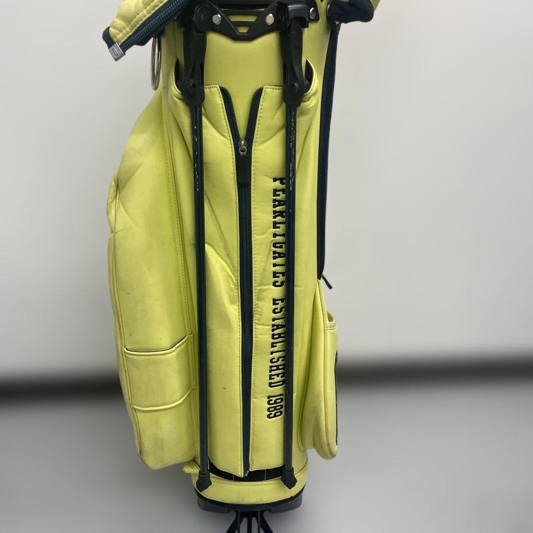 週末値下げ‼️ PEARLY GATES ゴルフバッグ 89 イエロー