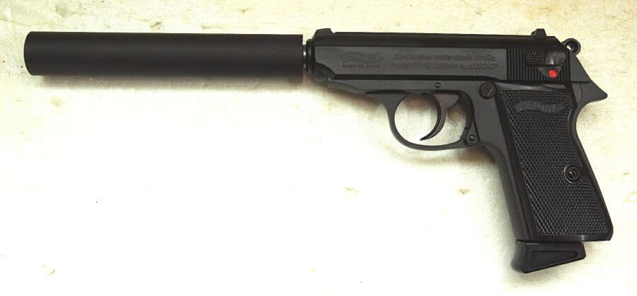 マルゼン ムービープロップシリーズ ワルサーPPK/S セット ブラックモデル