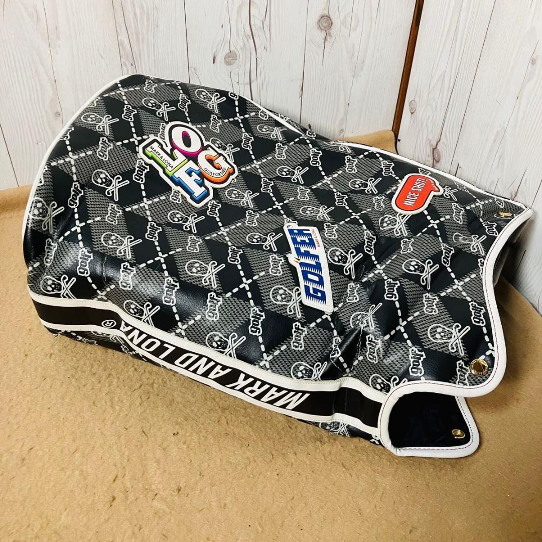 希少 MARK&LONA キャディバッグ Skull&Kilt 7分割 スカル柄