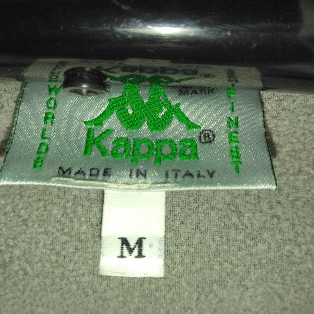 90/91”イタリア製Kappa社のユベ トスジャケットUK/ Mサイズ 黒白