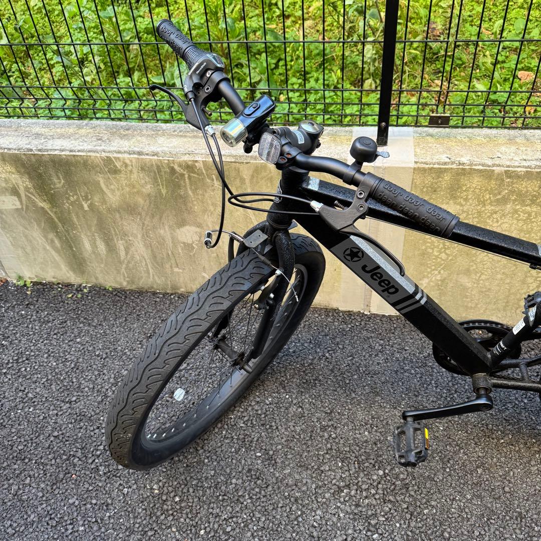 JEEP ファットバイク ブラック 26インチ 3年乗車 自転車