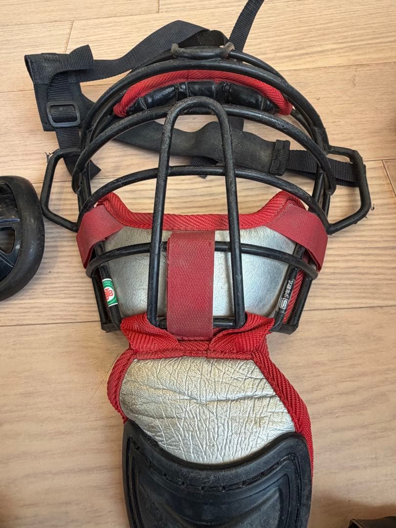 少年軟式ゼット　キャッチャー防具一式プロテクターレガース　マスクアンダーアーマー