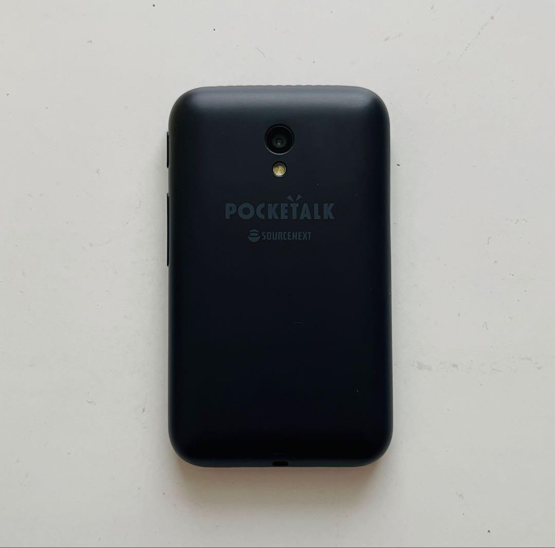 POCKETALK S 黒 内蔵SIM2027年10月まで ポケトーク