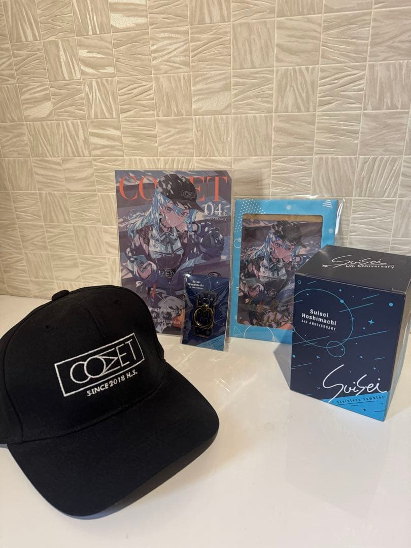 星街すいせい活動4周年記念グッズ