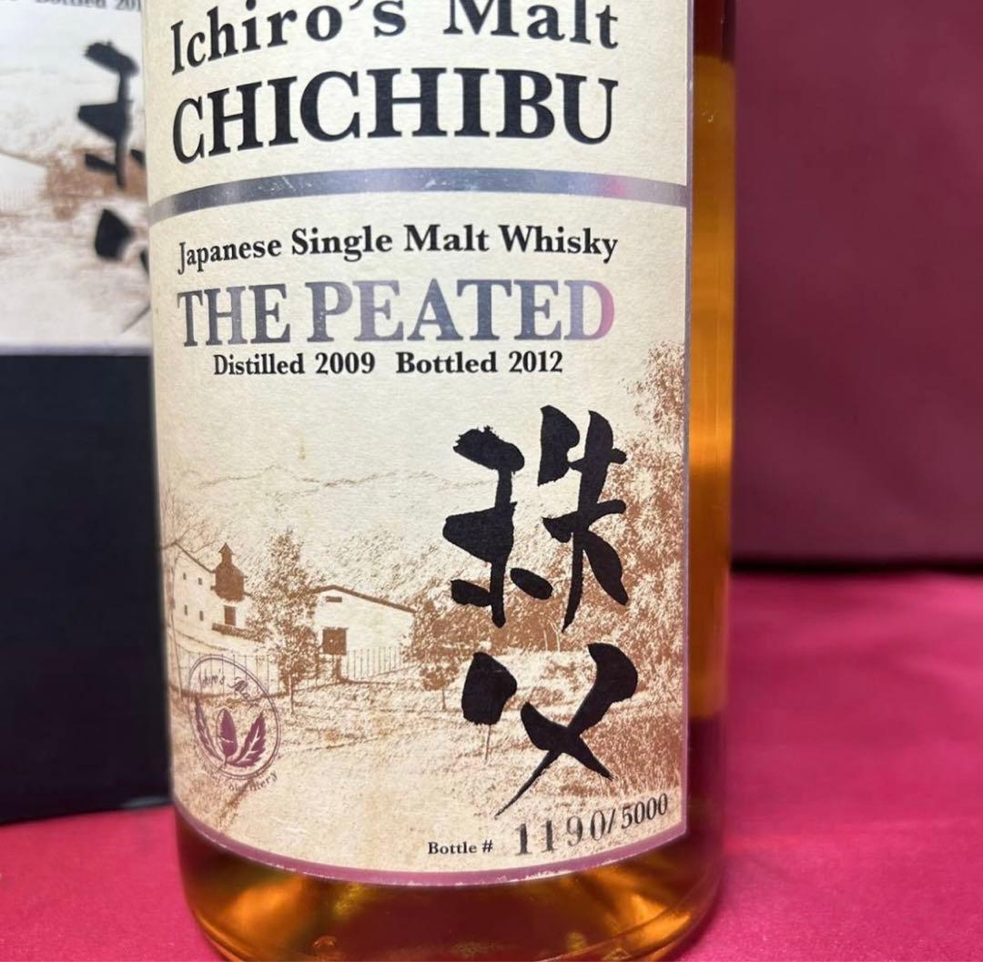 未開栓 Ichiros Malt イチローズモルト 秩父 ザ・ピーテッド 箱付