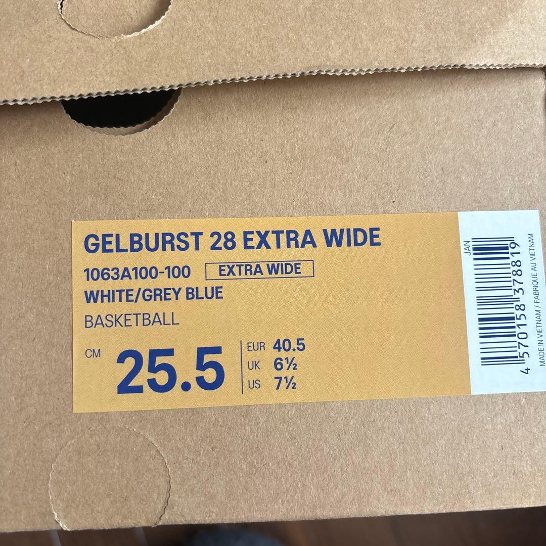 アシックス NOVA SURGE 3 ノヴァサージ3 バッシュ　ホワイト