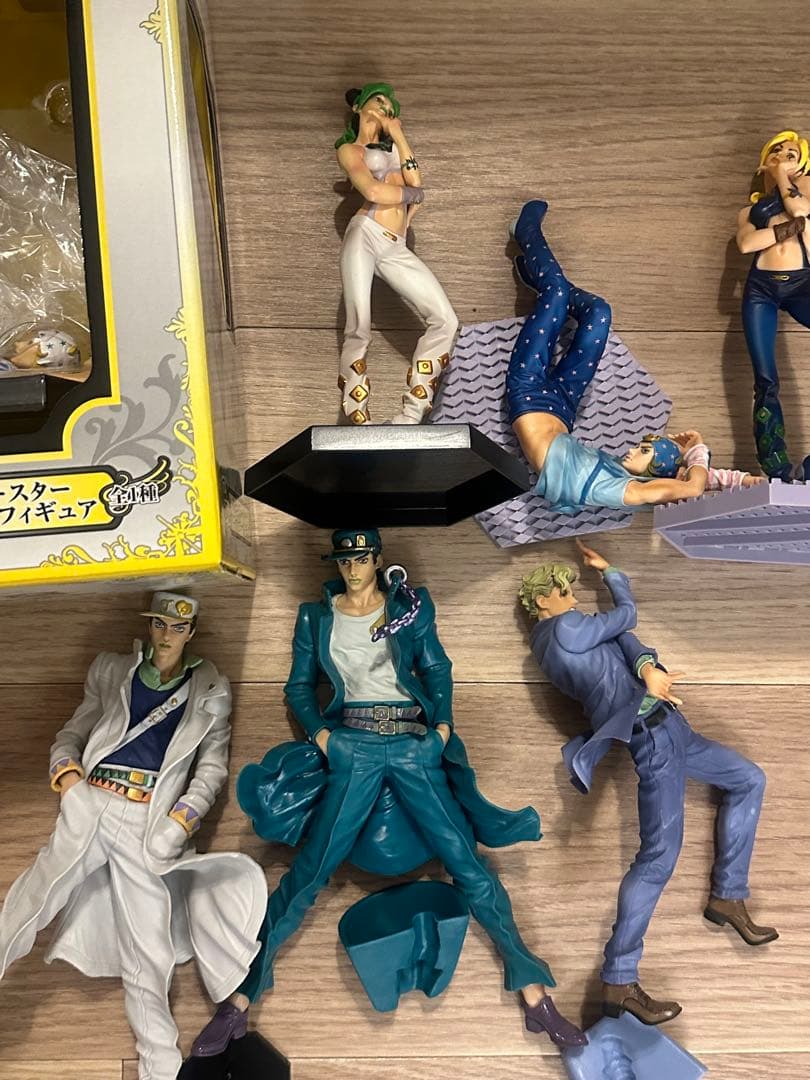 ジョジョの奇妙な冒険 スティール・ボール・ラン フィギュア セット ジョニィ4体