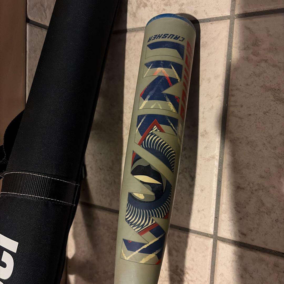 少年用ワニクラッシャー青ワニ　軟式バット 82cm 610g バットケース付き