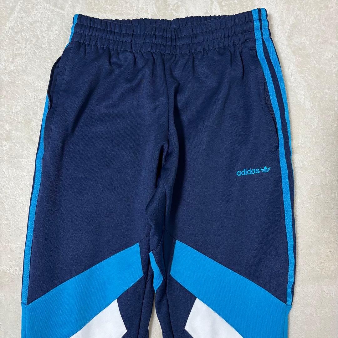アディダス トラックジャケットパンツ　パネル切替　上下セットアップ　マルチカラー