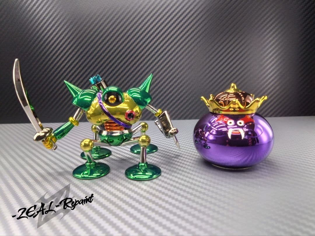 【専用出品】・伐採マシン・キングスライム(ダークキング模様) カラーペイント