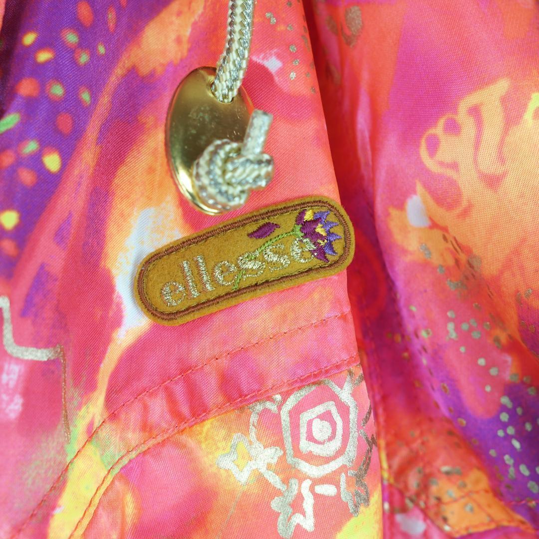 G5388*ellesse エレッセ☆総柄☆中綿☆ジャケット☆スノボウェア☆S