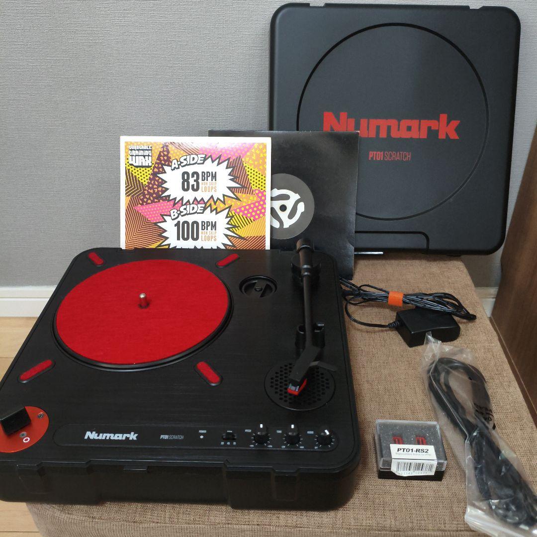 難あり おまけ多数 Numark PT01 Scratch ポータブル