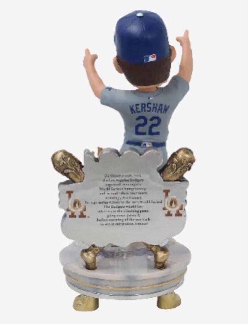 クレイトン・カーショウ ワールドシリーズボブルヘッド ドジャース