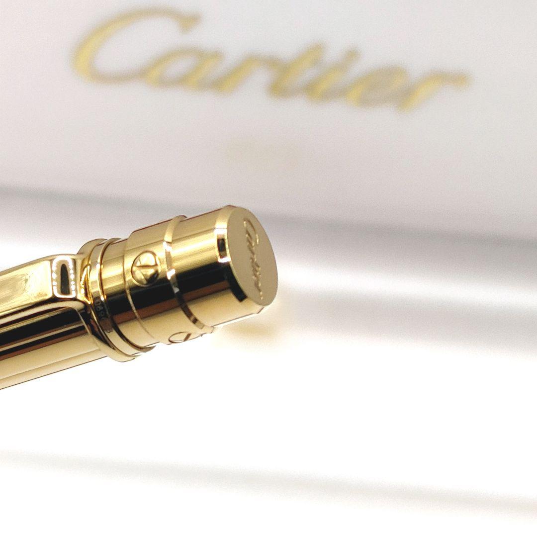【希少】カルティエ サントス ボールペン ST150183 ゴールド美品