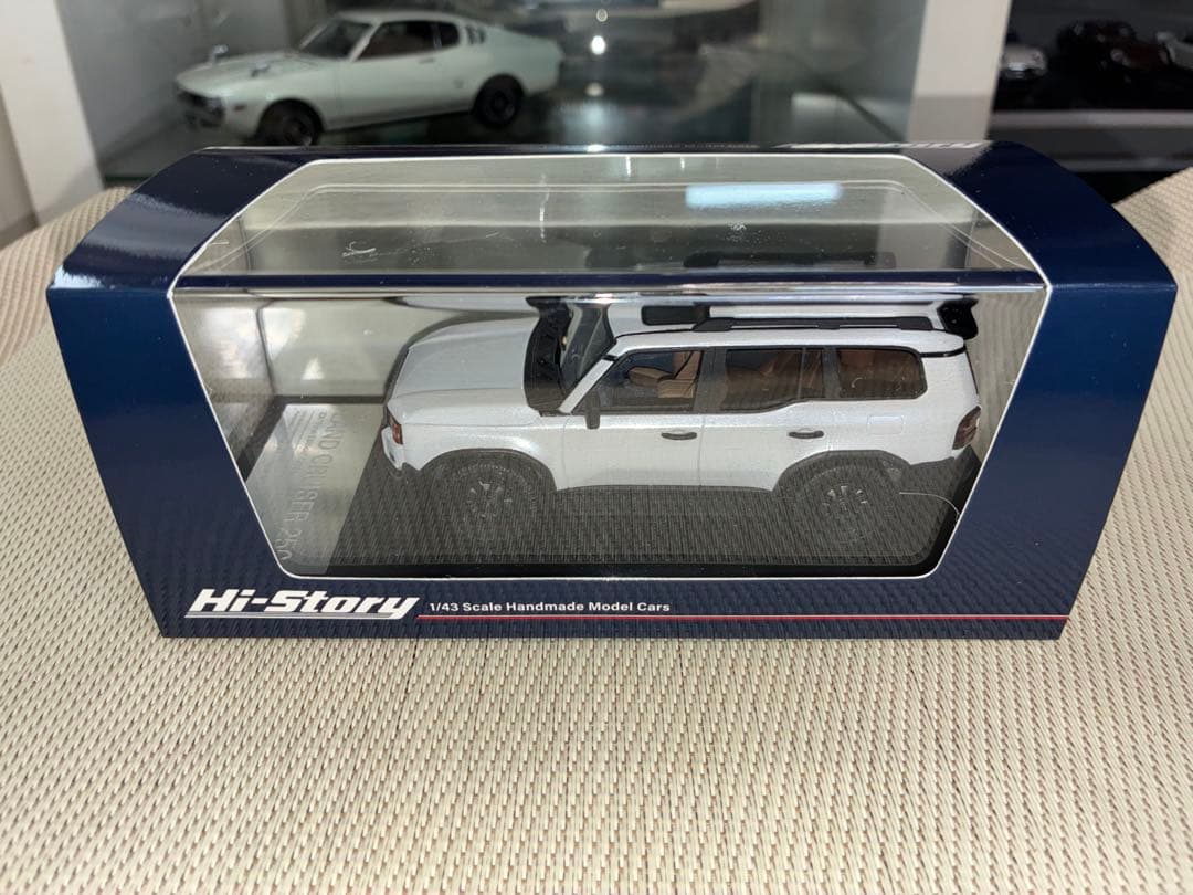 ハイストーリー 1/43 ランドクルーザー250ZX(パールホワイト)