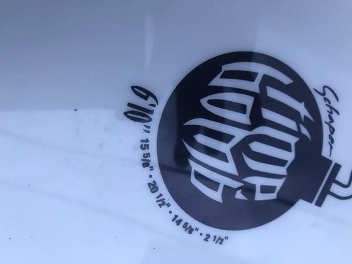 値下　ファンボード　eps　6'10 シャパー　ケース付　値下げ　小波