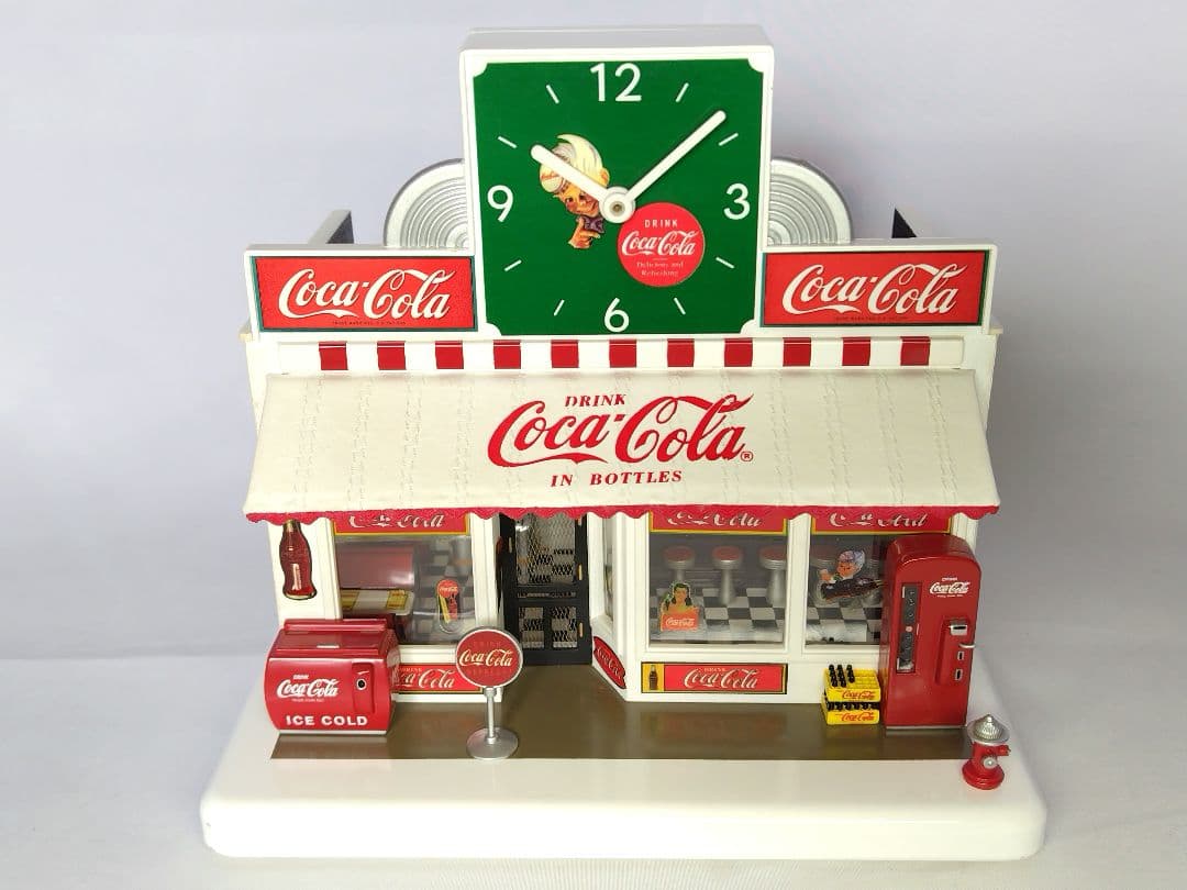 【✿逸品】ダンバリーミント　コカコーラショップ 50‘ダイナー ジオラマ