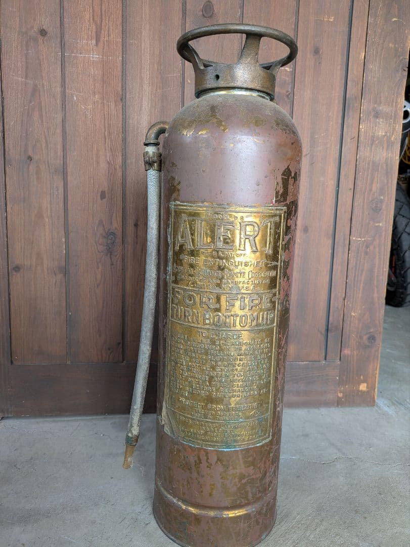 USA製 消火器 ビンテージ