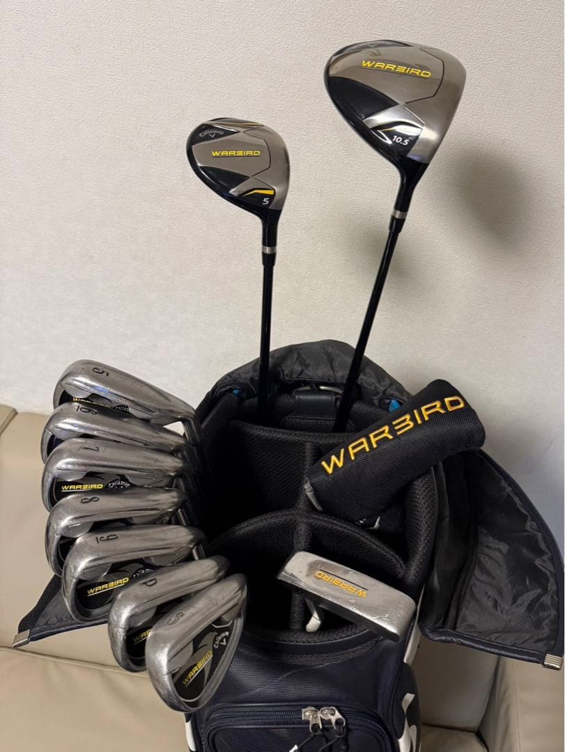 【送料込み】大人気　キャロウェイ　ウォーバード　ゴルフセット　ゴルフバッグ付き