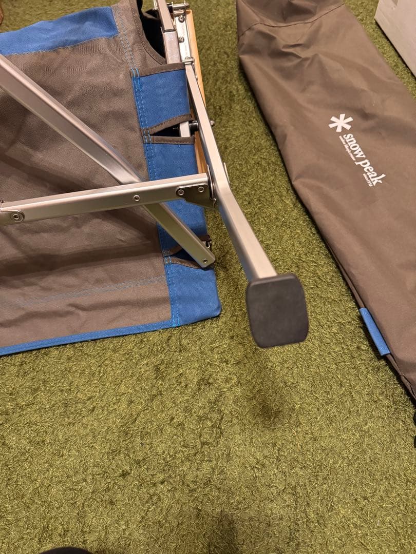  peak ローチェア30 廃盤　ターコイズ