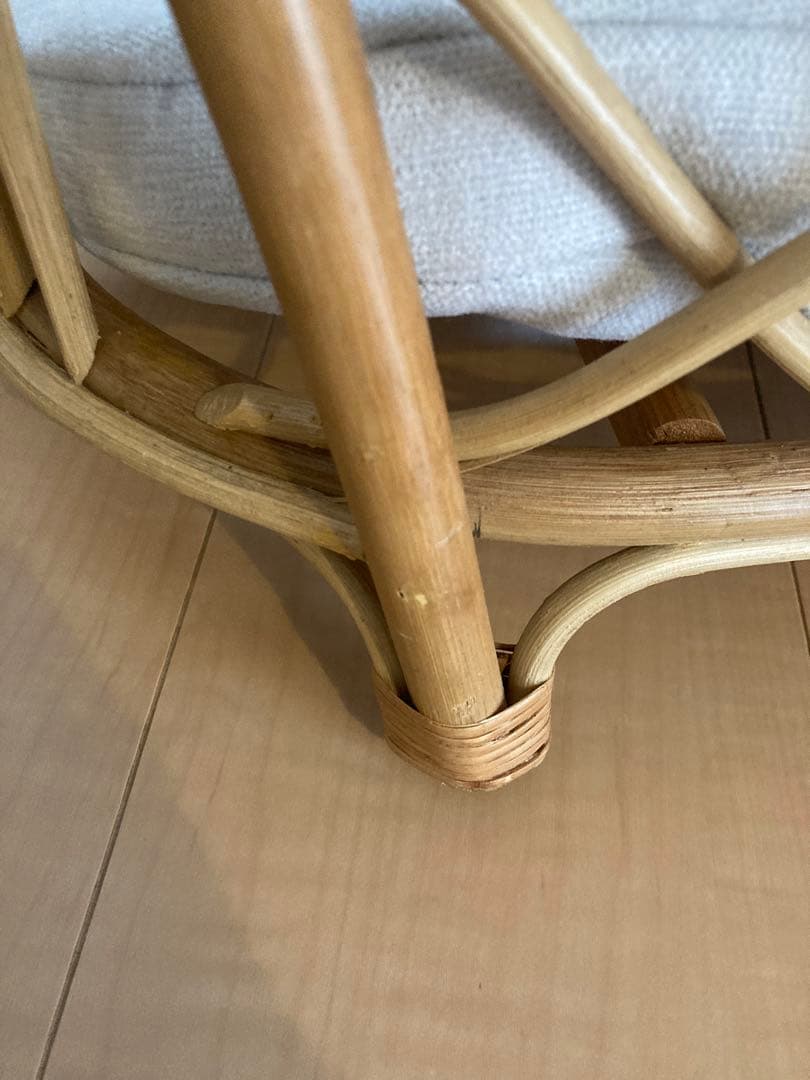 ラタン キャットベッド 人形ベッド　ペットのベッド