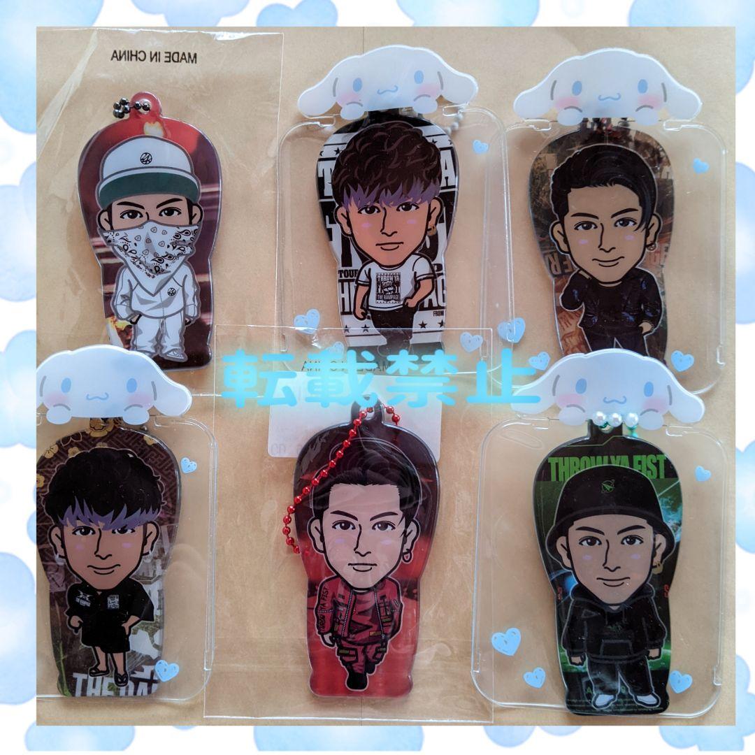 長谷川慎 THROWYA FIST 関連 背景ありクリアチャーム